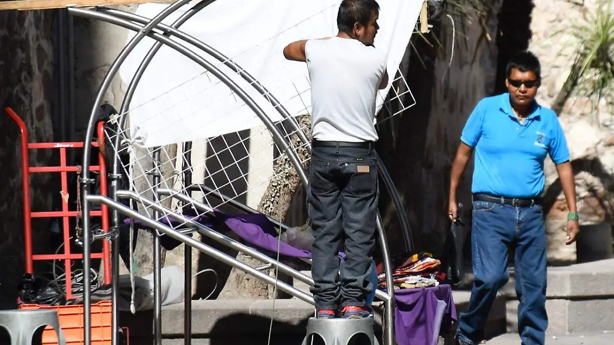 ambulantes vendedores comercion informal