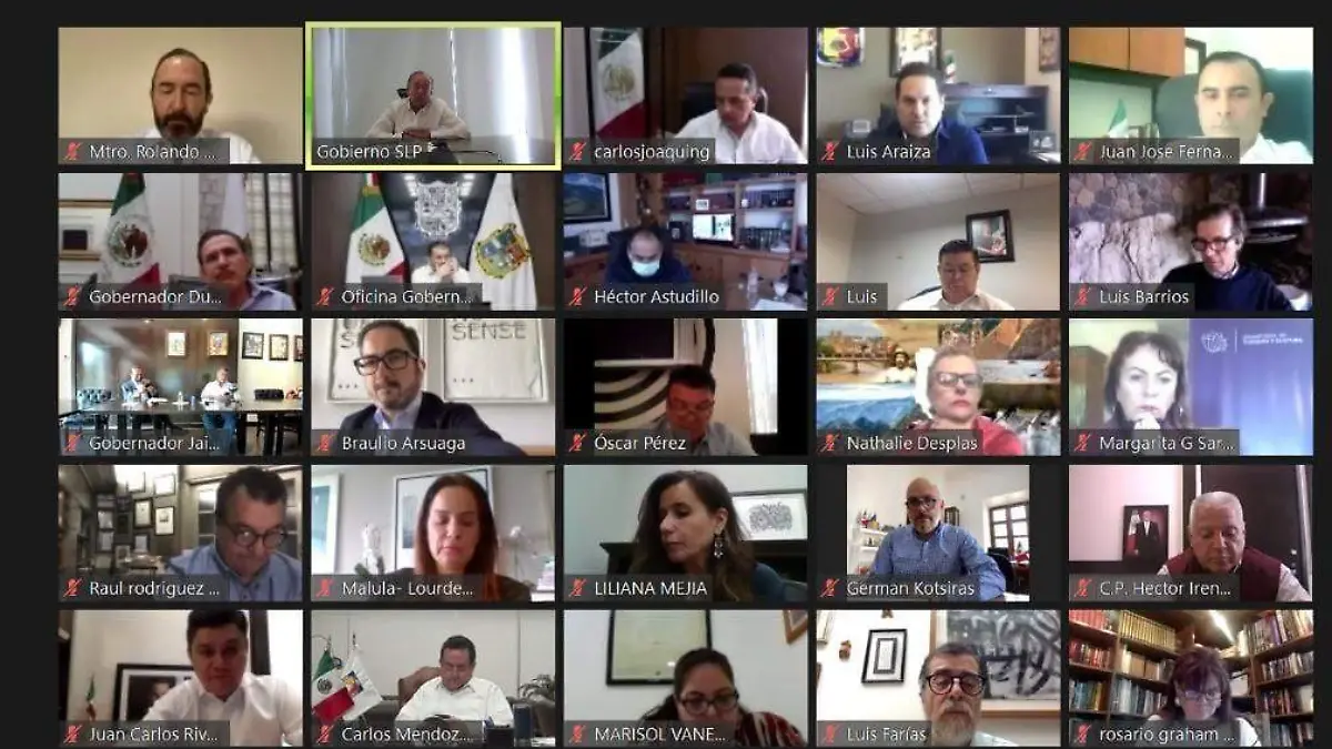 Reunion virtual Conago