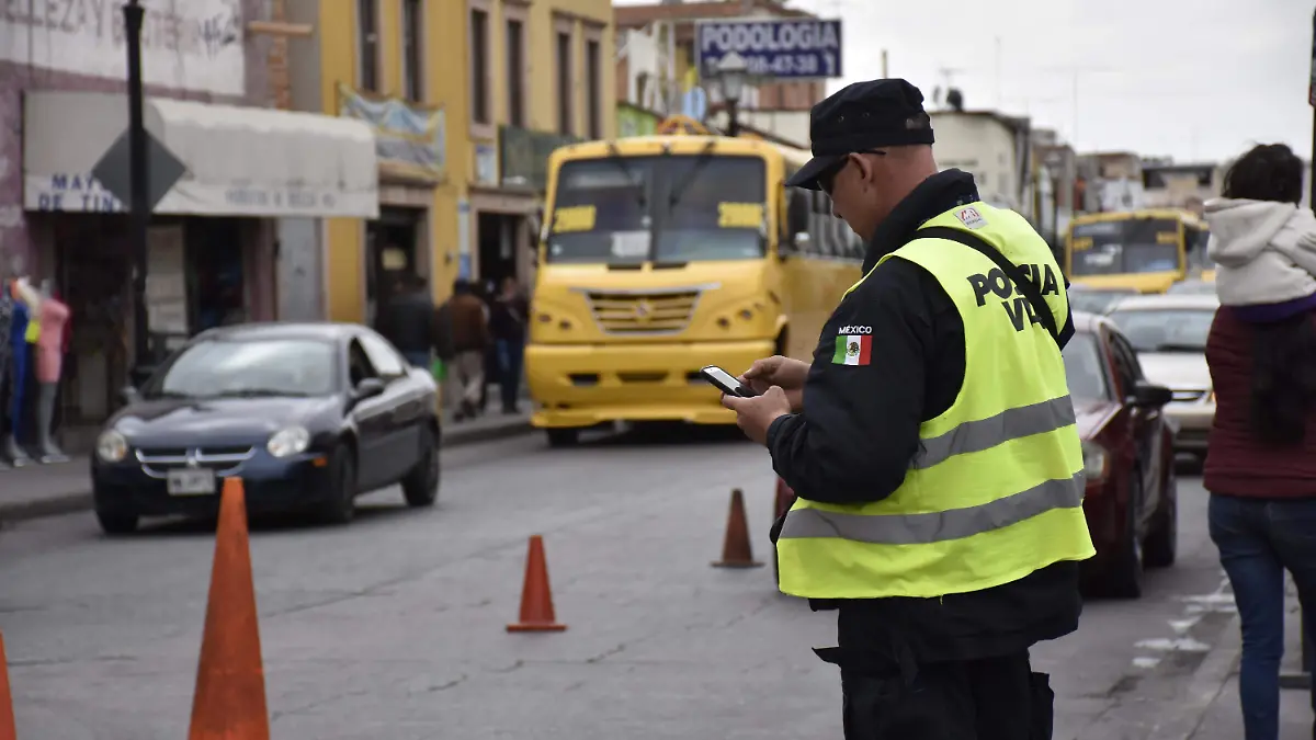 transito distraido