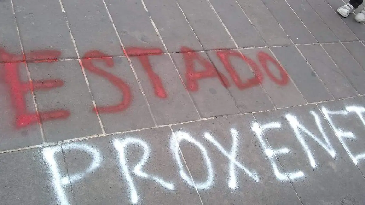 grafiti marcha