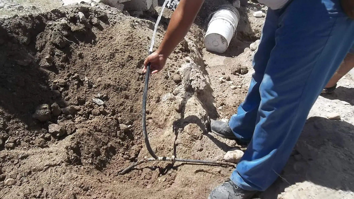 toma clandestina de agua