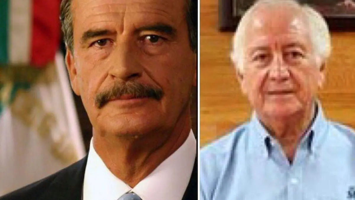 Vicente Fox y Marcelo de los Santos