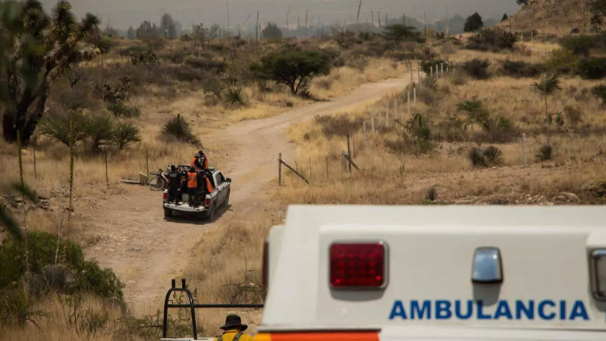 combate a incendios Villa de Reyes 1