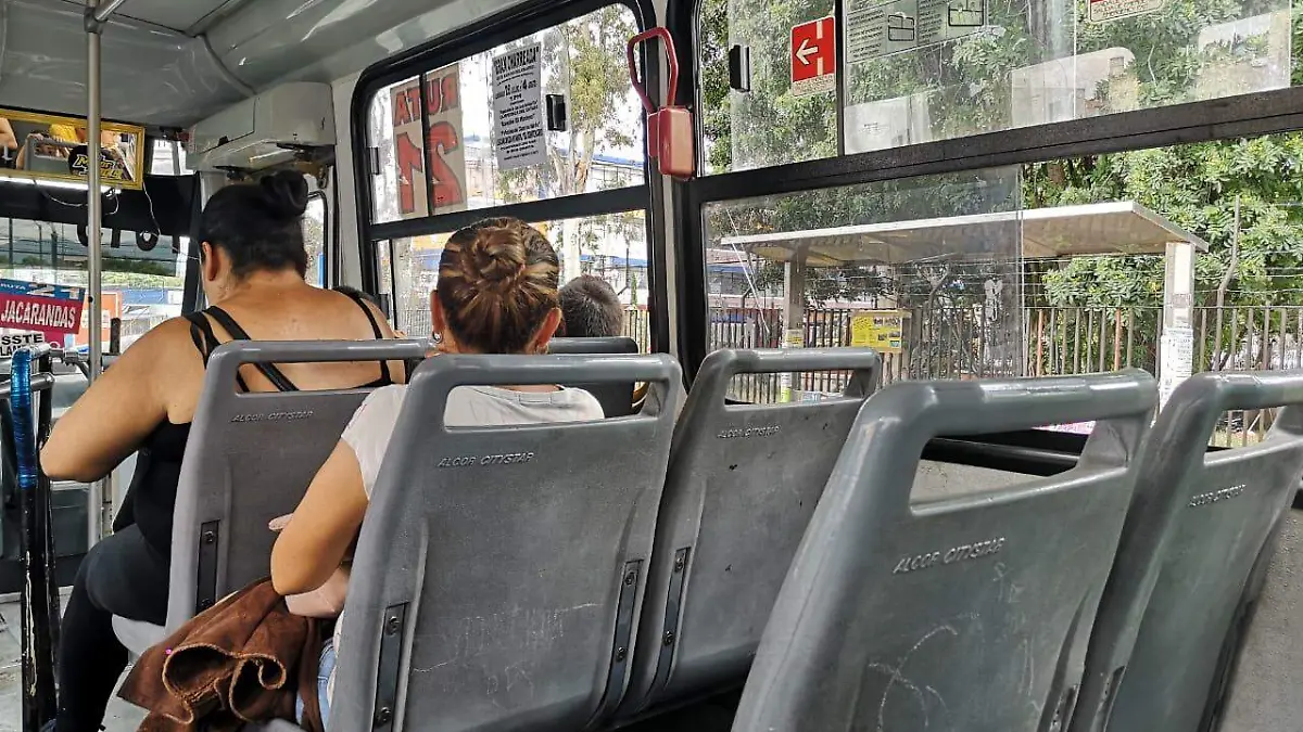 gente y transporte urbano