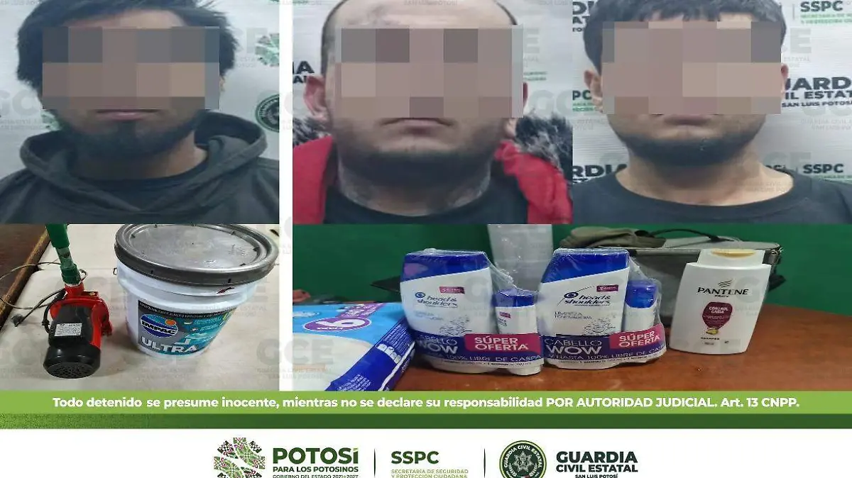 detenids por robo