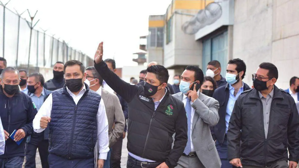 El gobernador Ricardo Gallardo estuvo en La Pila 