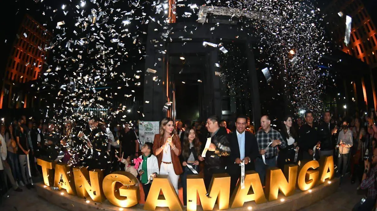 espectacular inauguración del Parque