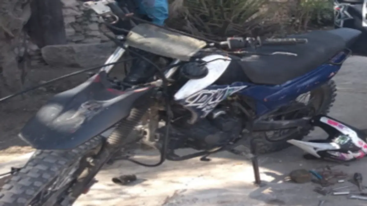 MOTO RECUPERADA CARDENAS