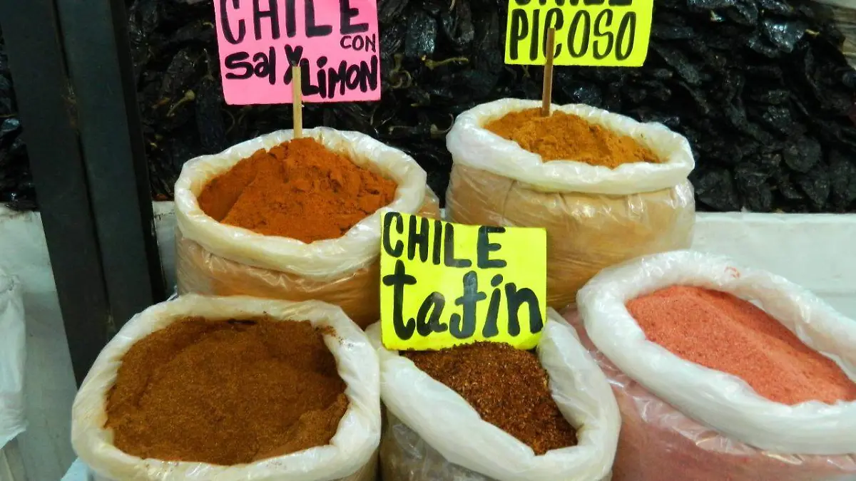 5 diferentes tipos de chile chiles