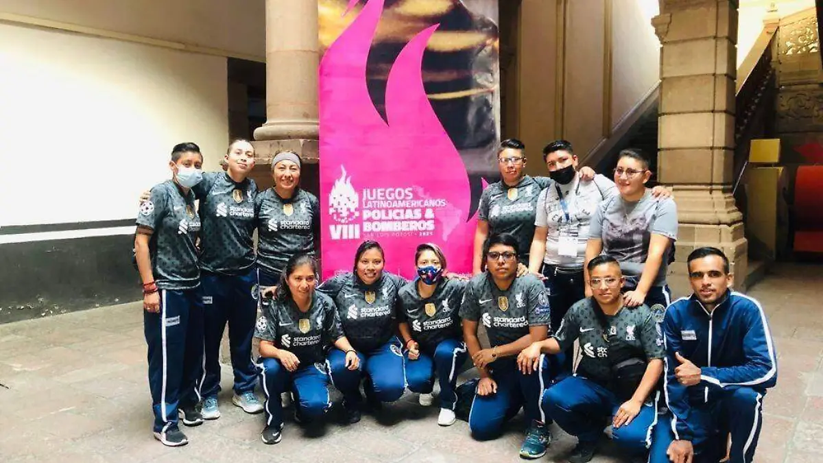 Delegaciones de policias y bomberos en SLP