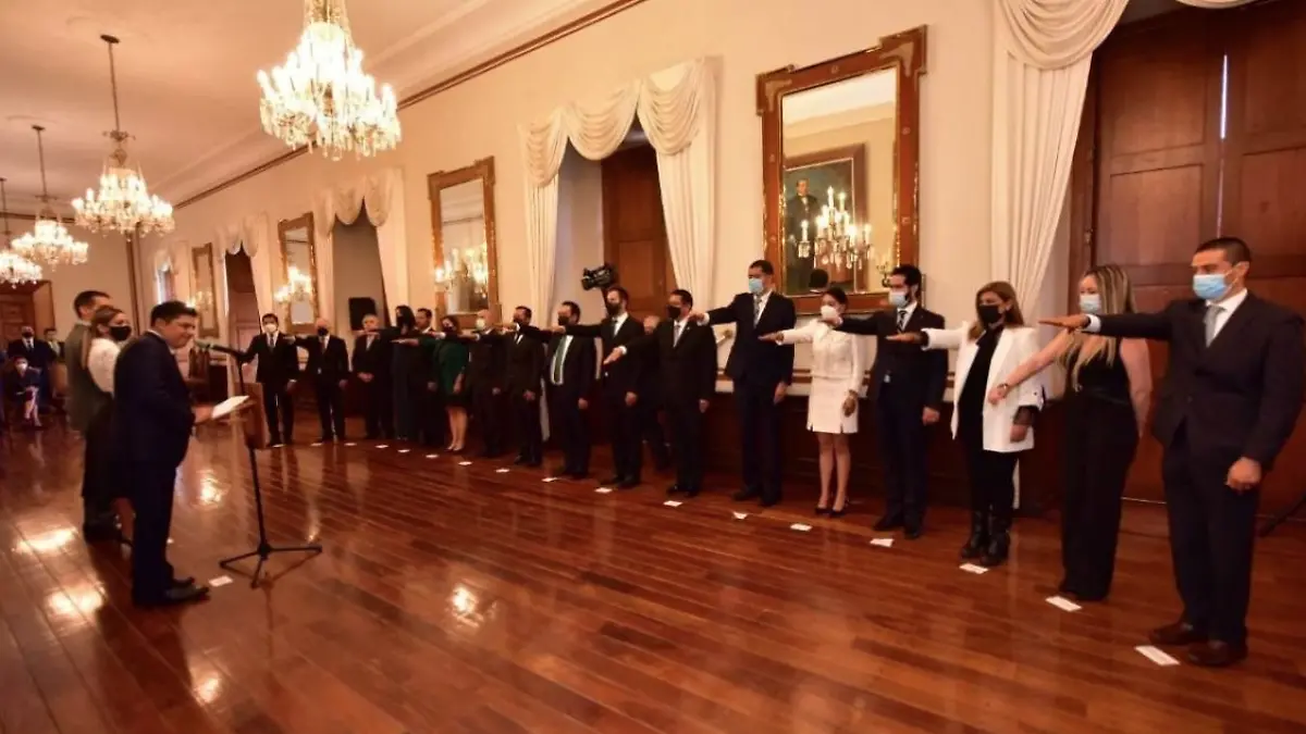 Gabinete gobernador Ricardo Gallardo
