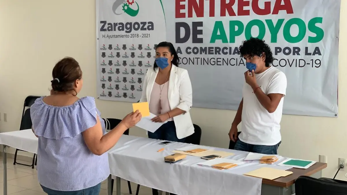 entrega de apoyos zaragoza