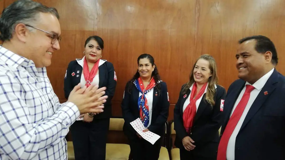 Cruz Roja en Congreso del Estado