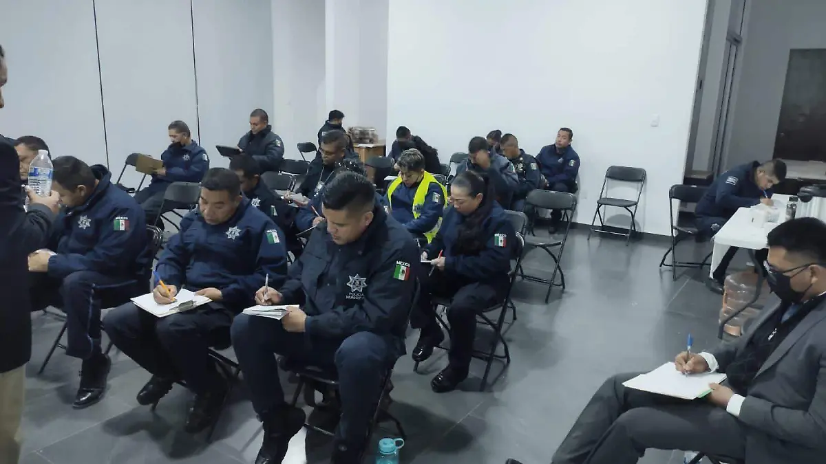 policías, capacitacion 