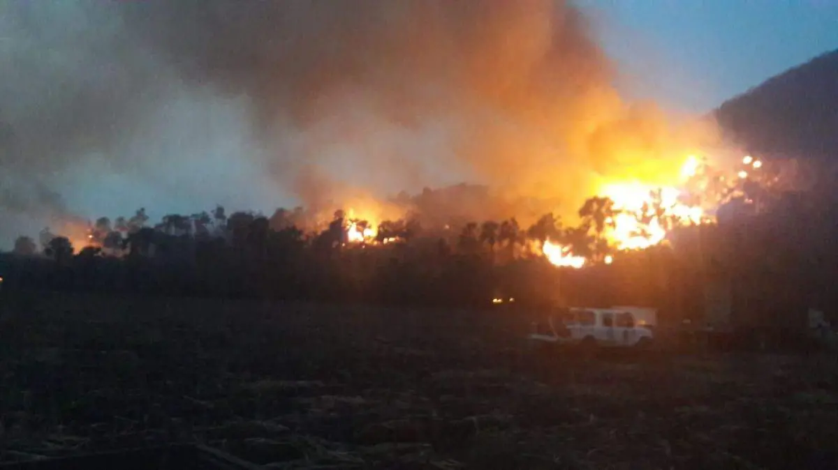 Incendios en SLP