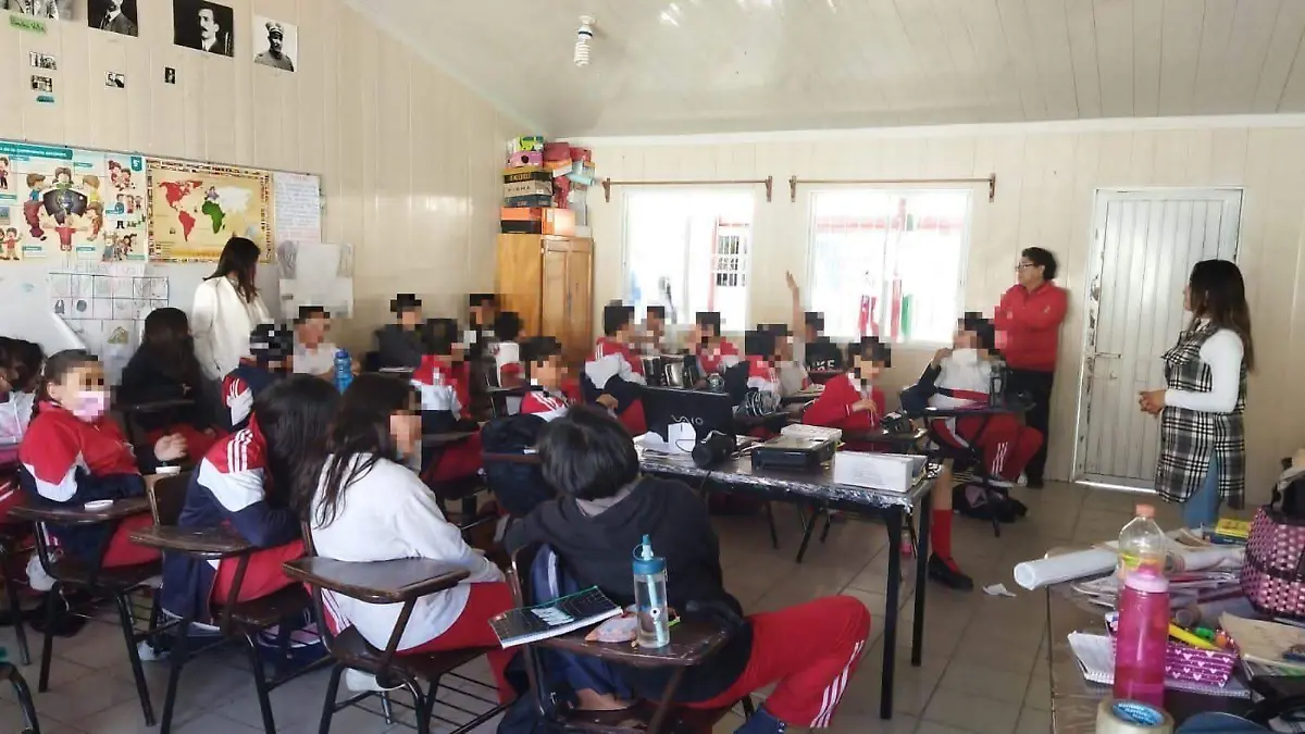 Llevan programa de prevención a estudiantes de educación básica 