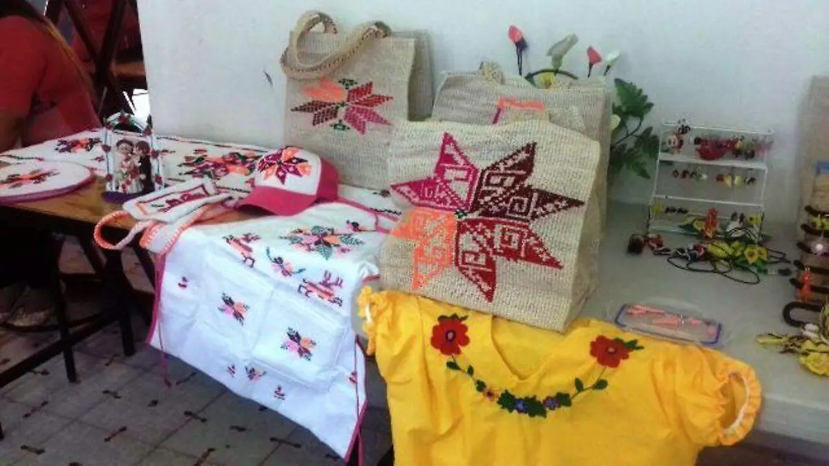 Exposicion de productos  elaborados