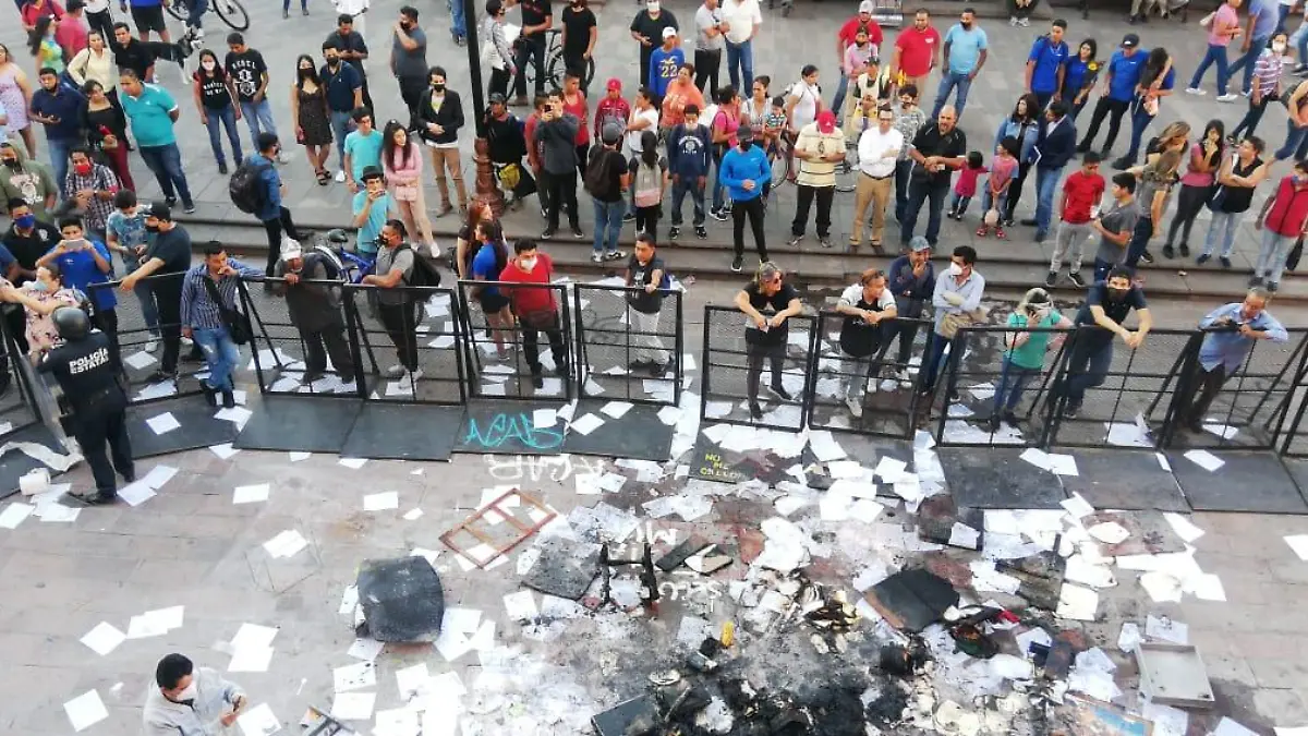 22 marcha contra la brutalidad policíaca en SLP