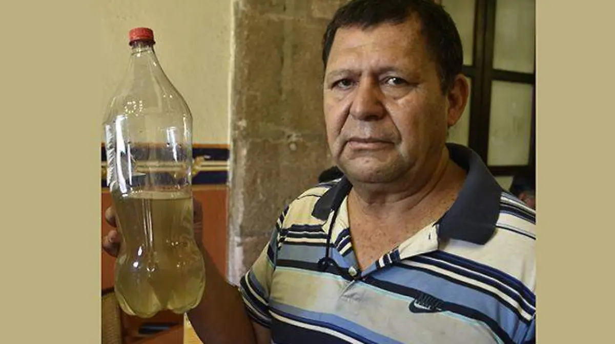 Oscar Eduardo Pintor queja ciudadana Problema del AGUA 