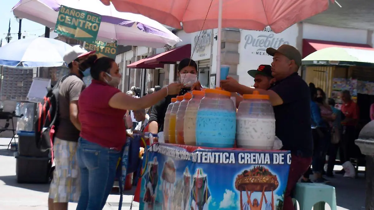 4 ambulantes vendedores comercion informal