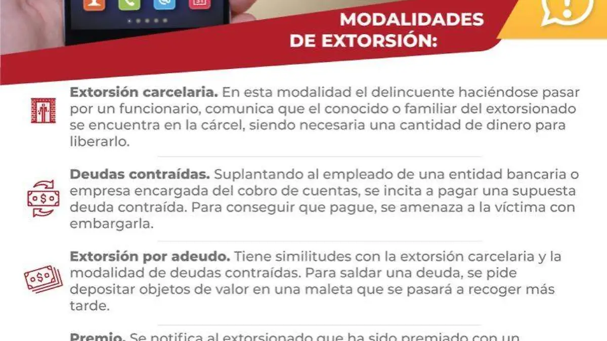 extorsiones telefónicas