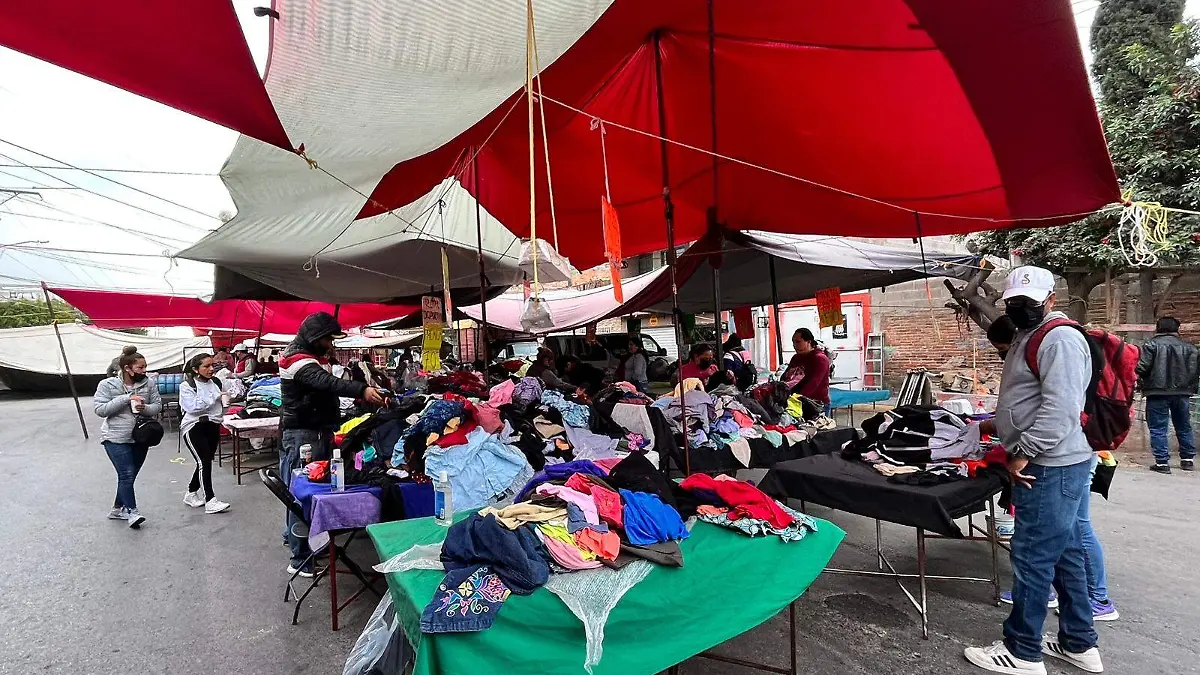 Mercado ropa de segunda 