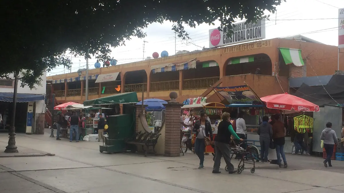 Los comerciantes ambulantes tendran que ser reubicados pare embellecer el rpier cuadro de la ciudad por festejos de fundacion de Rioverde