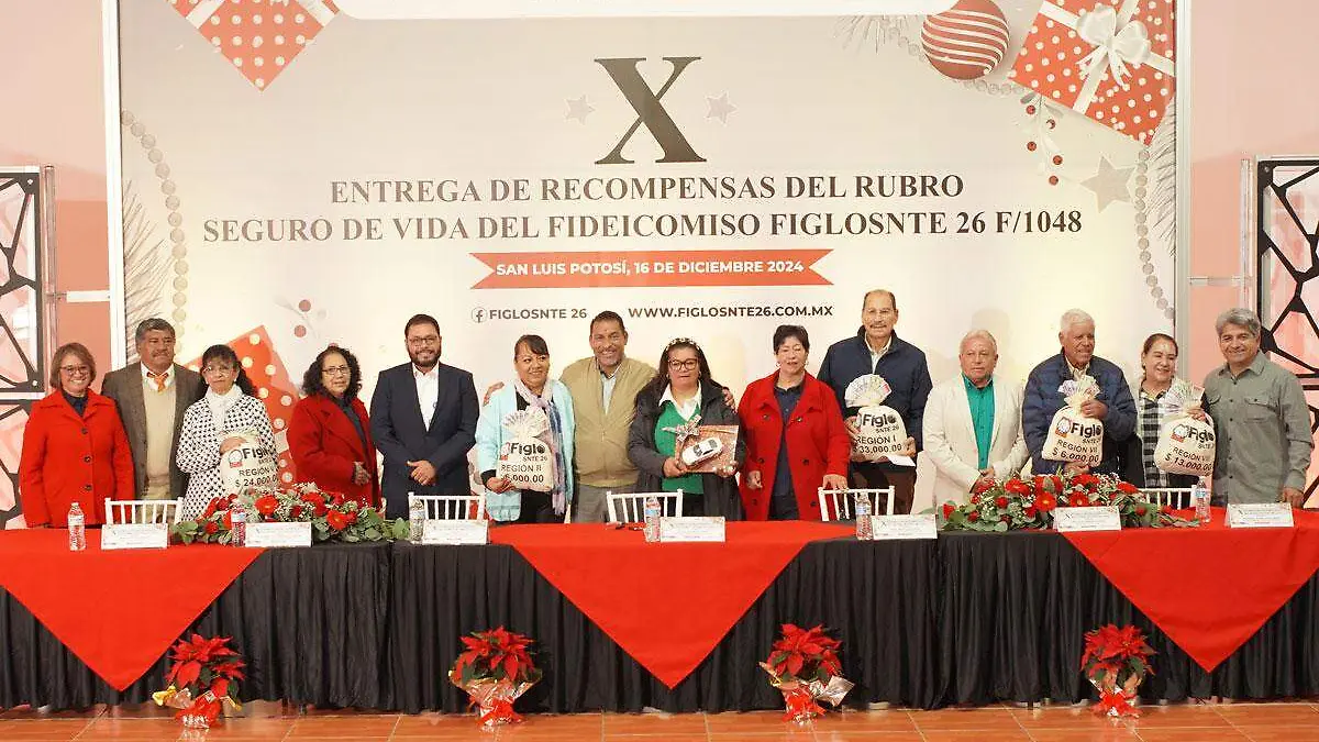 Socios de FigloSnte26 recibieron de manera simbólica su recompensa