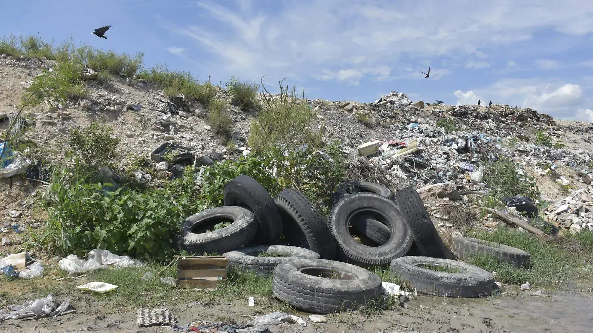 Tiraderos de basura y desechos mineros