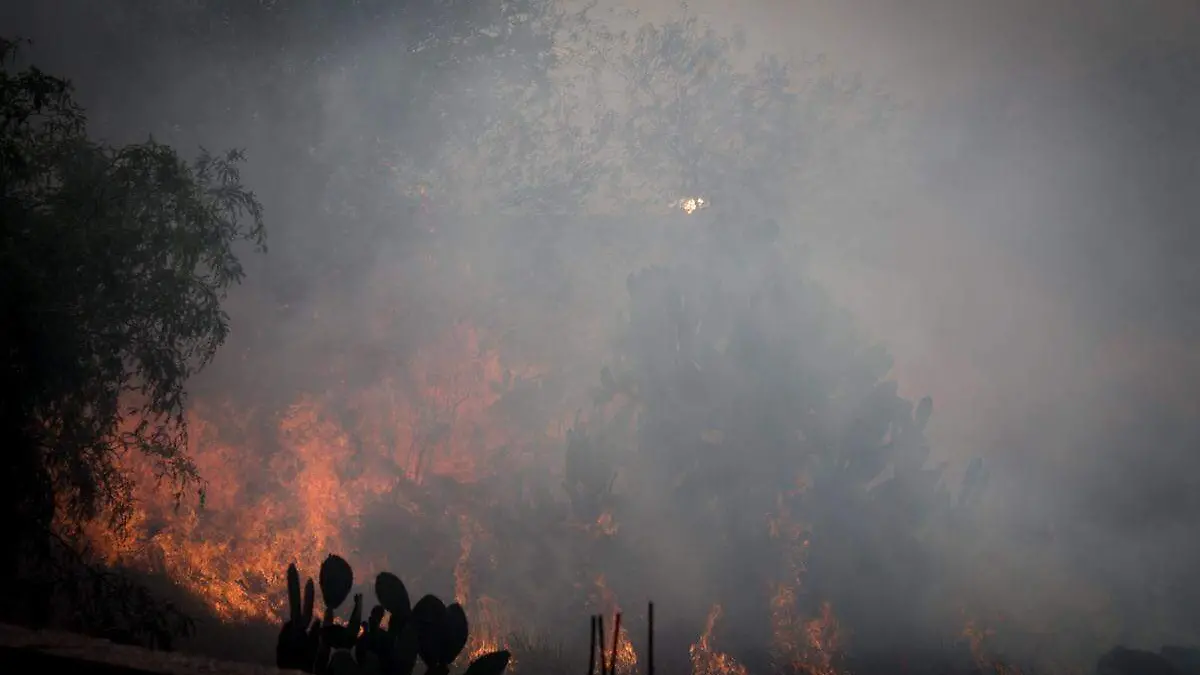 Incendios en temporada de frío