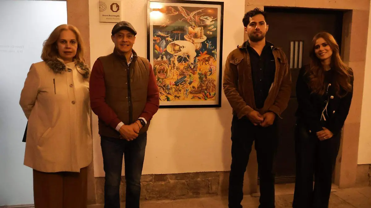 Inauguran exposición de José Luis Alviso