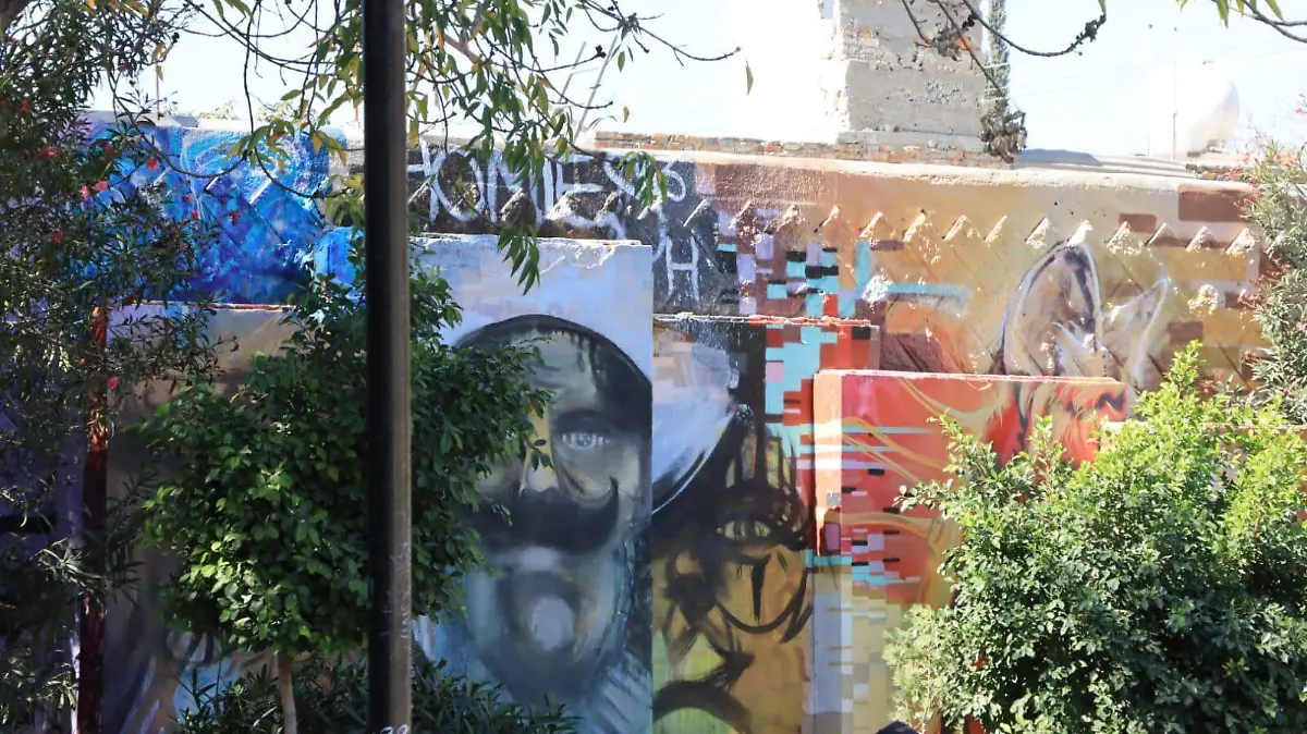 VANDALISMO DE MURAL DE EL SAUCITO