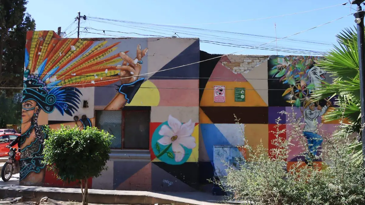 VANDALISMO DE MURAL DE EL SAUCITO