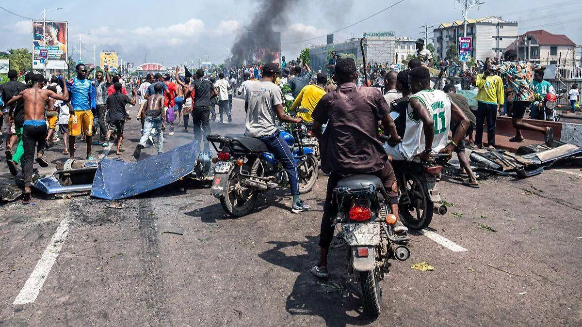 Manifestantes-Congo