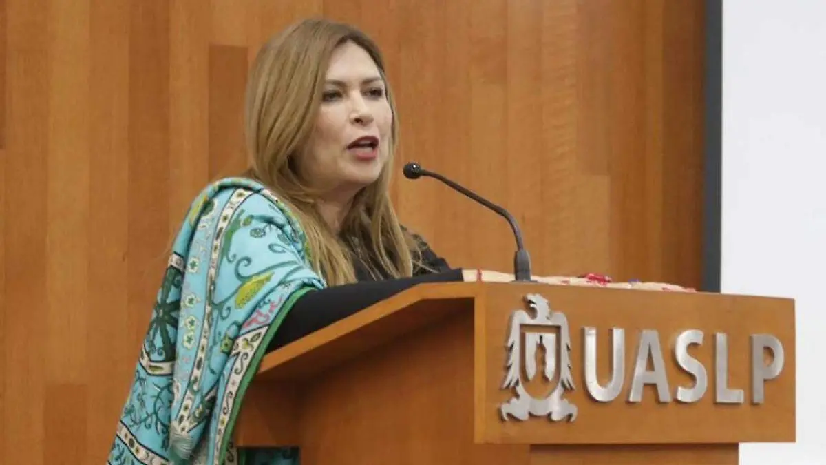 Presidenta nacional de la organización 50+1, Claudia Corichi García