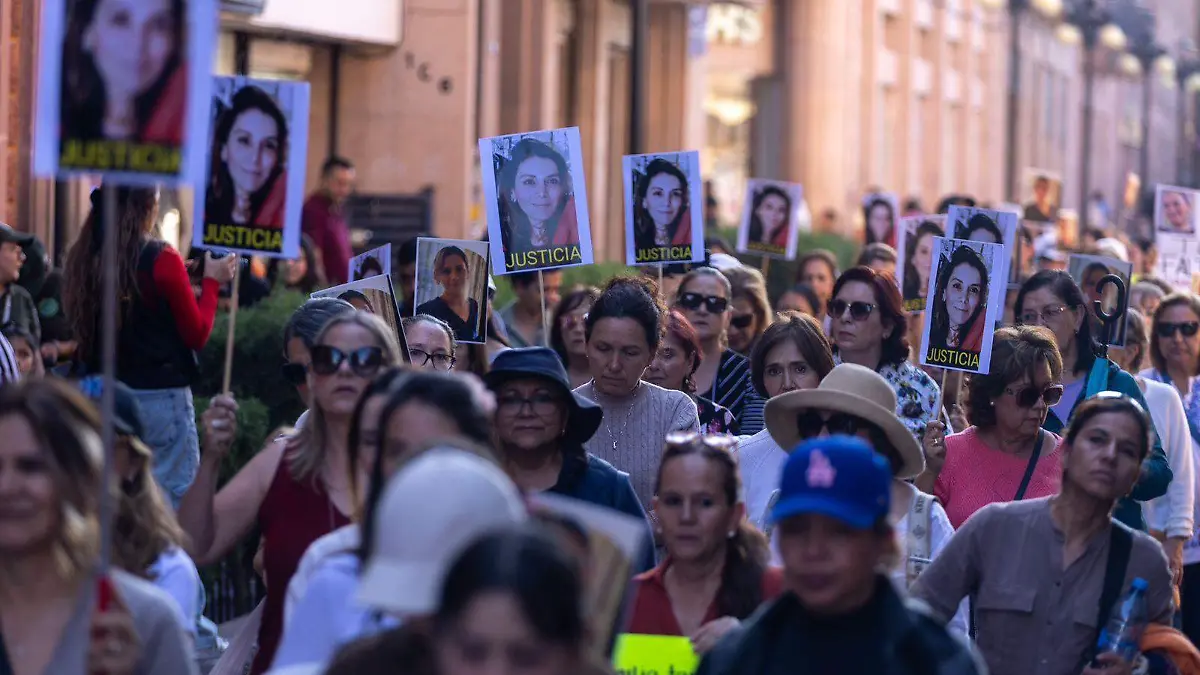 Segunda marcha por desaparición de Daniela Martell