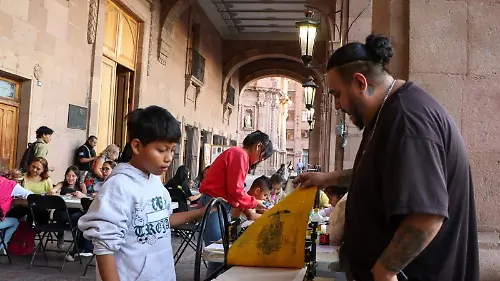 taller de grabado público