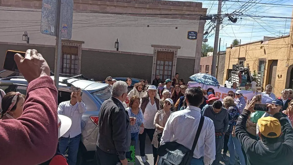 manifestaciones de maestros