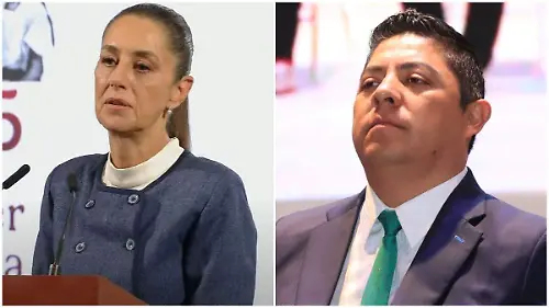 Claudia Sheinbaum y Ricardo Gallardo Cardona