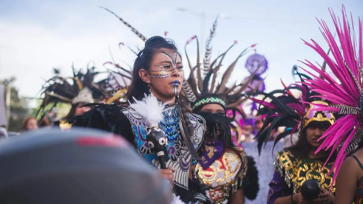 marcha del 8M en SLP 