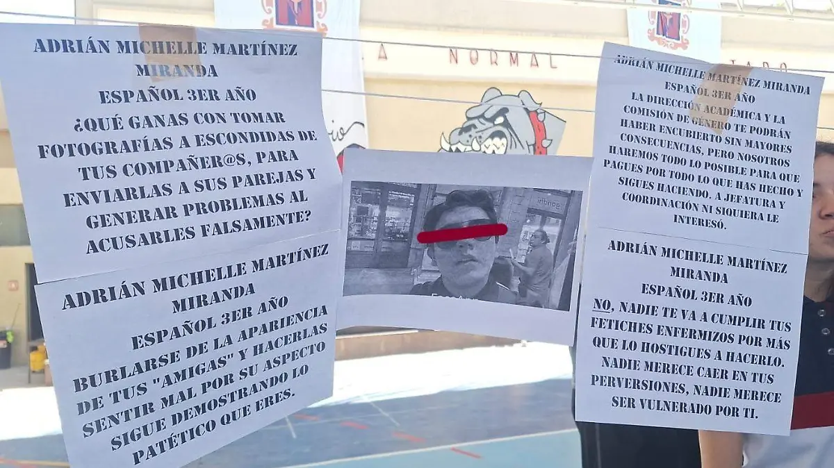 tendedero de denuncias en la BECENE