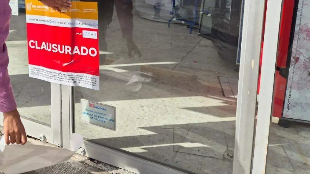 clausura de comercios