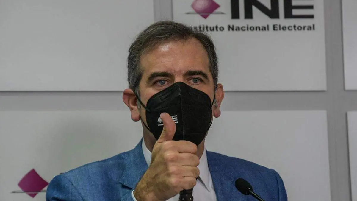 El presidenrte Lorenzo Córdova