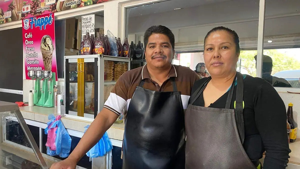 Ema Andrés Juárez y Rafael Martínez Zapara