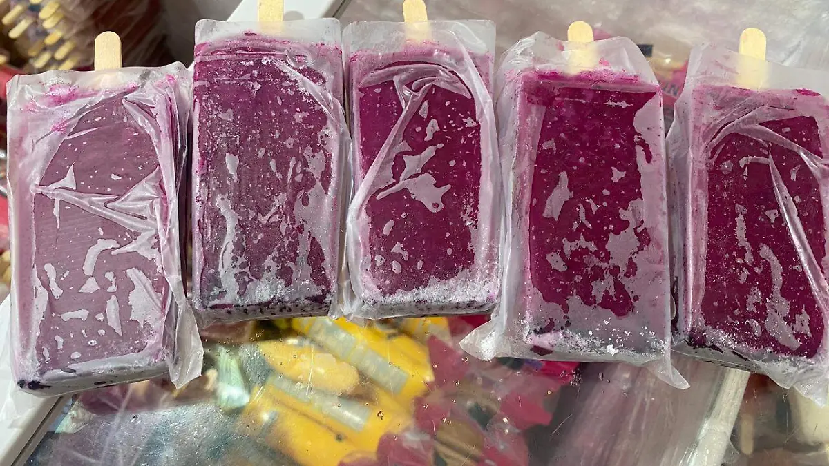 Paletas de garambullo