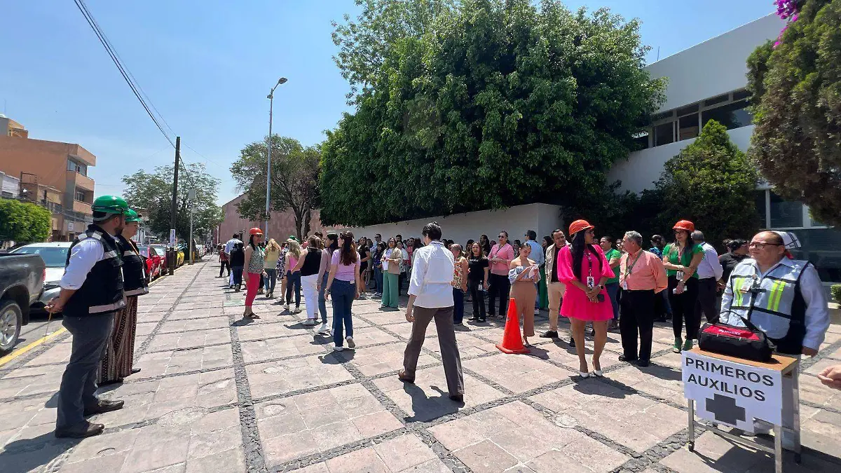 Primer Simulacro Nacional IMSS