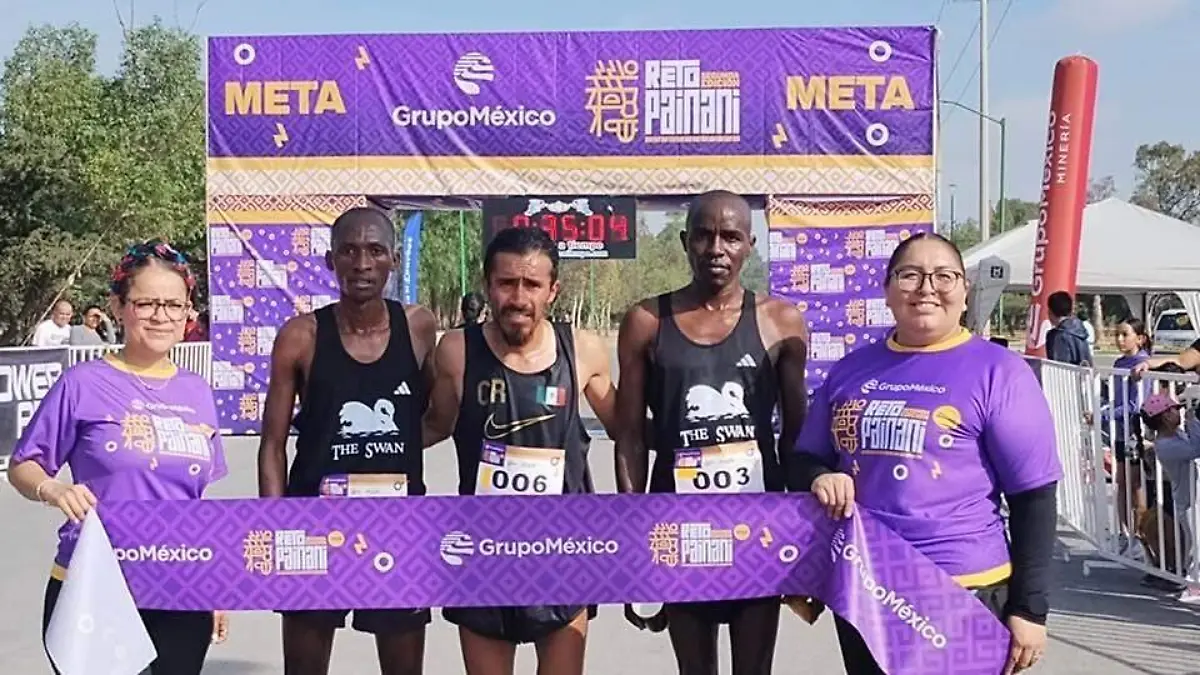 ganadores de la carrera atlética “Reto Painani 2025” 