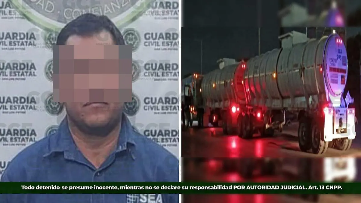 detenido con hidrocarburo