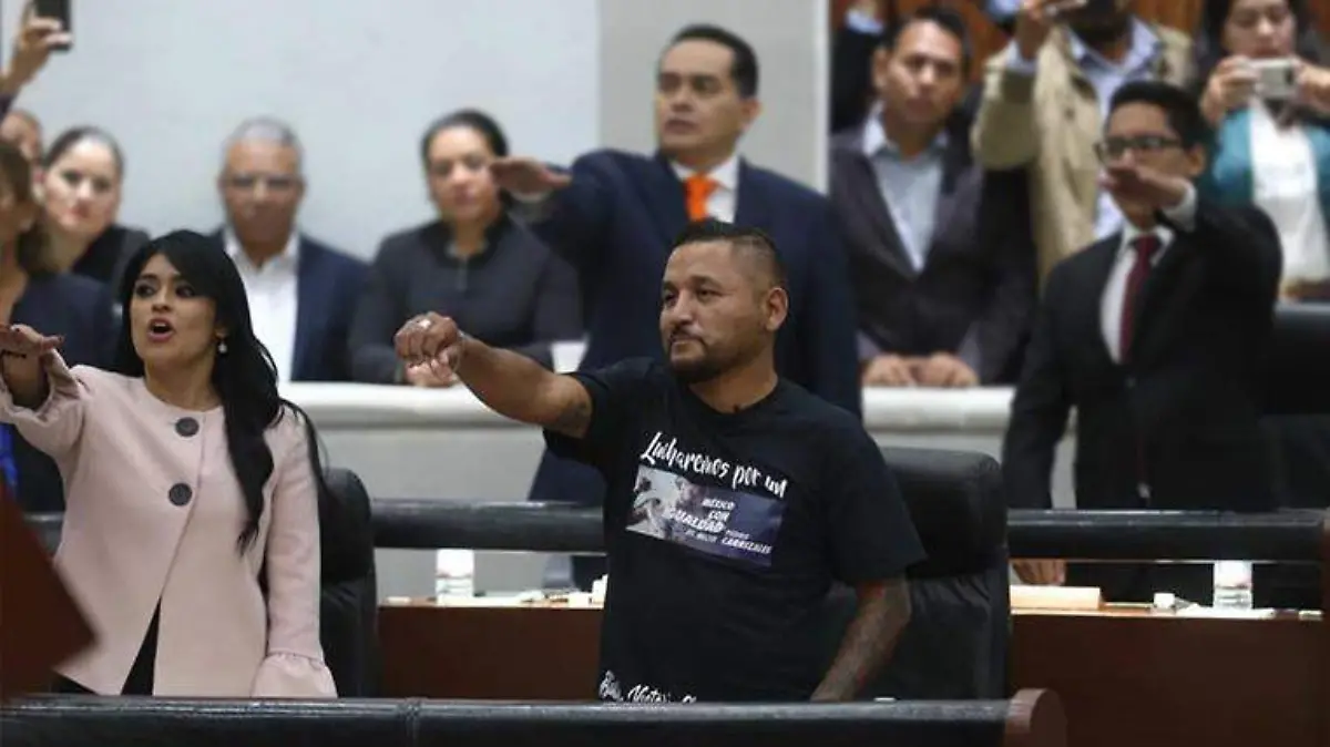 Pedro Carrizales y Paola Arreola Nieto