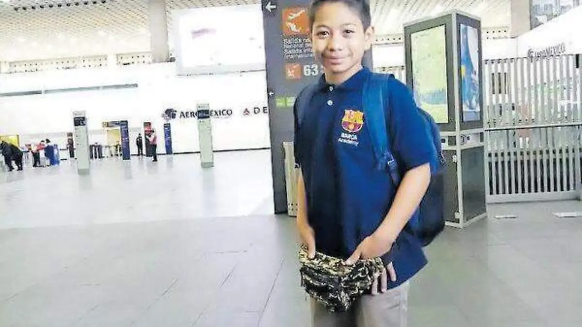 Potosino irá a la Barça Academy Cup